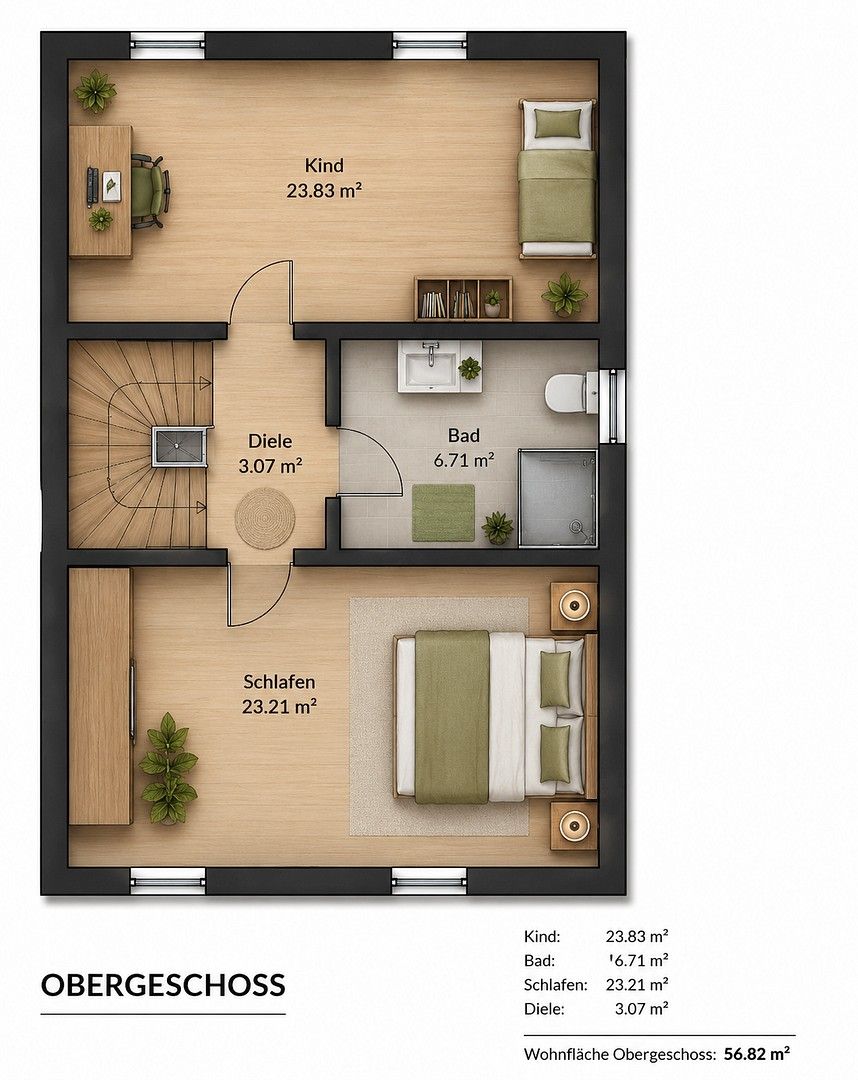 Prodej rodinný dům - Augsburg Lechhausen Bayern 86165, 182 m² - 5