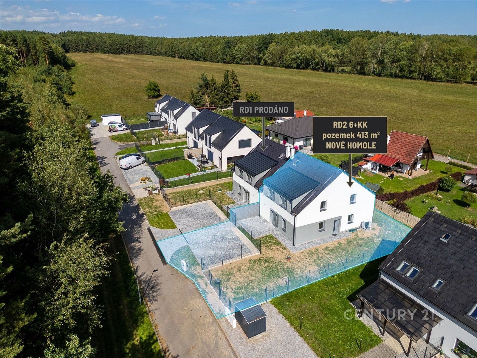 Rodinné domy, Homole, 161 m² - 1