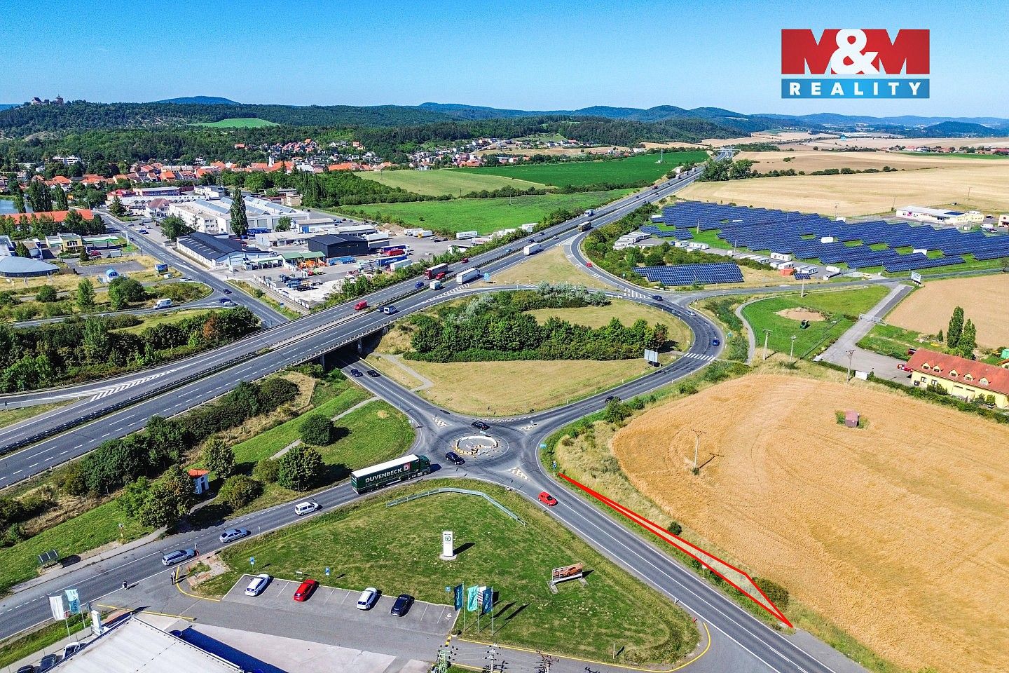 Komerční pozemky, Žebrák, okres Beroun, Středočeský kraj - 2