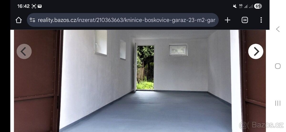 Pronájem garáž - Boskovice, 680 01