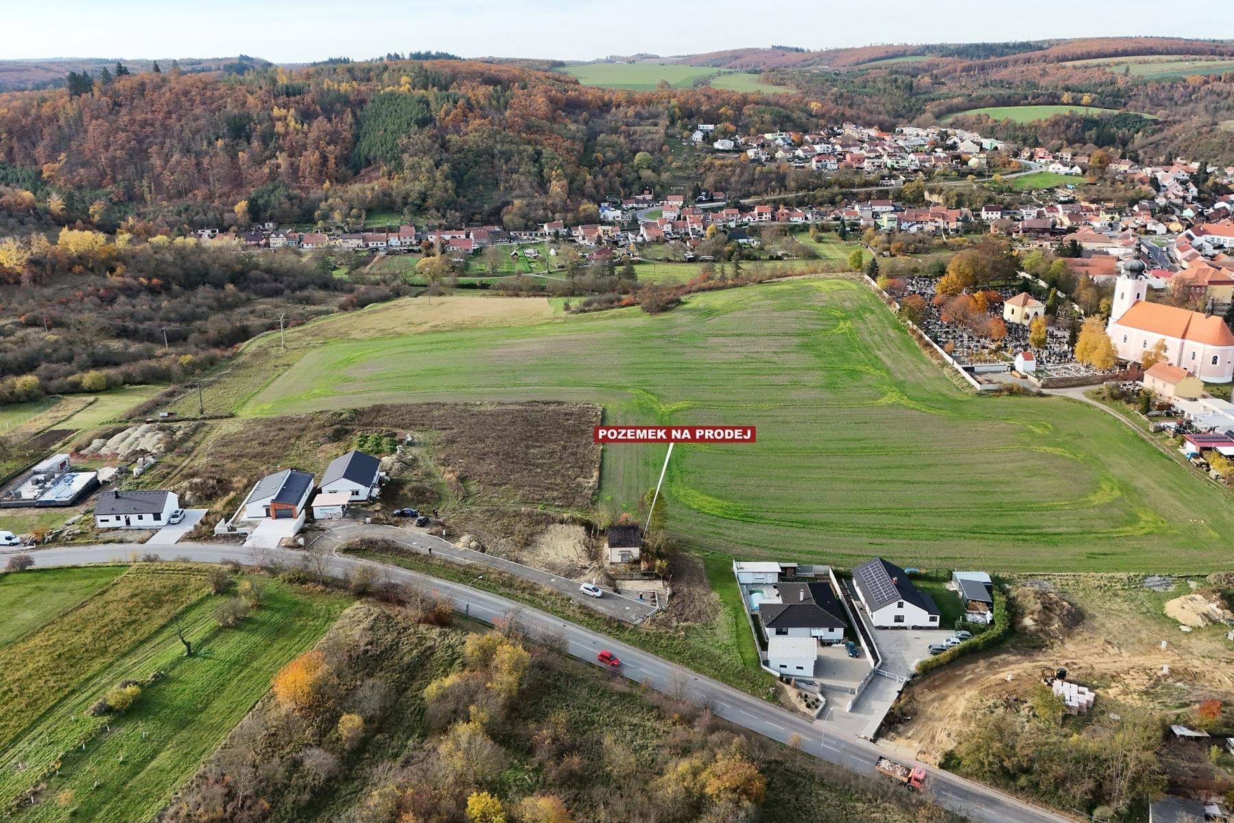 Prodej pozemek pro bydlení - Novoveská, Oslavany