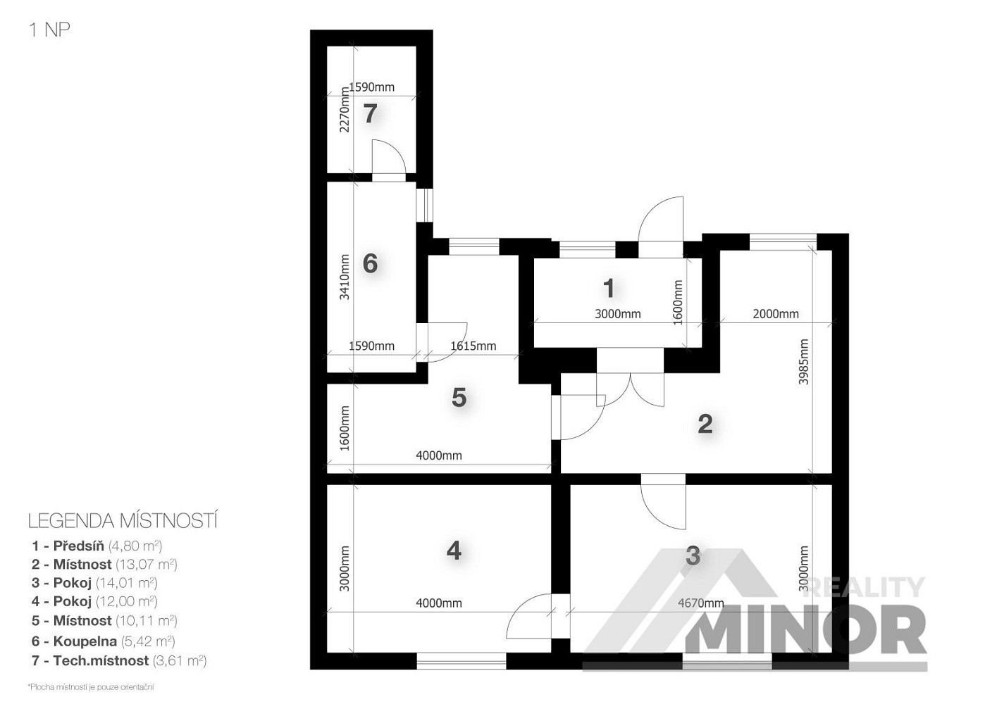 Prodej rodinný dům - Zvoleněves, okres Kladno, Středočeský kraj, 110 m² - 5
