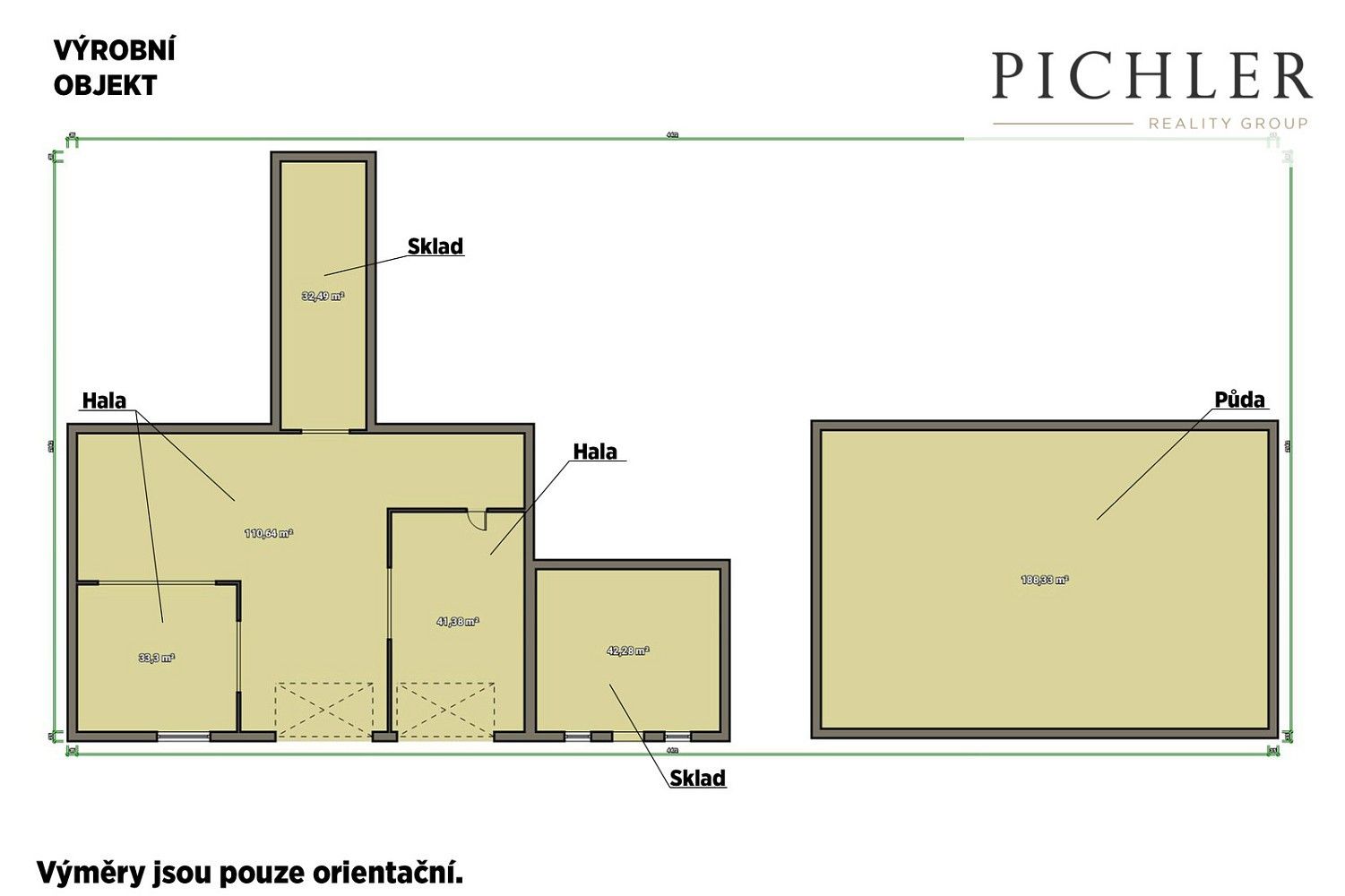 Výrobní prostory, Rokycany - Borek, Plzeňský kraj, 675 m² - 2