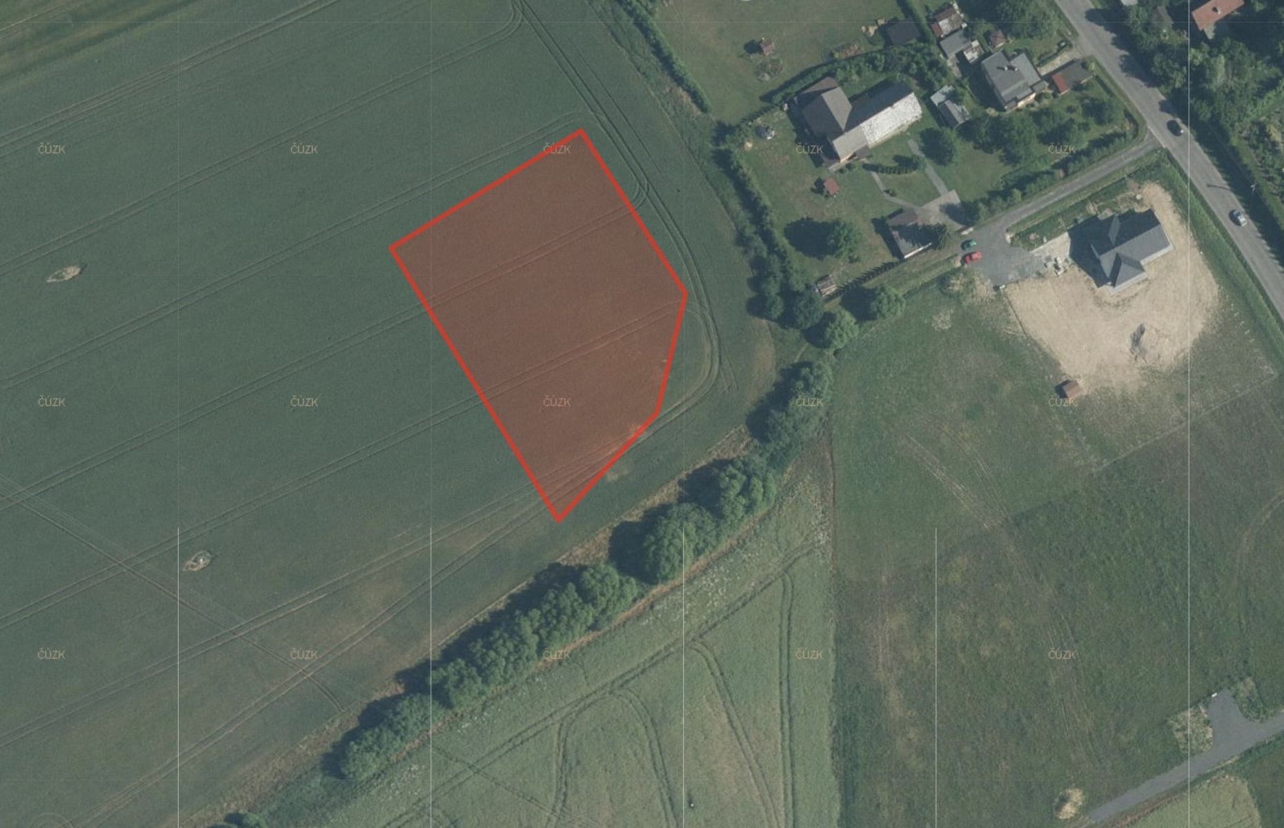 Zemědělské pozemky, Sedlnice