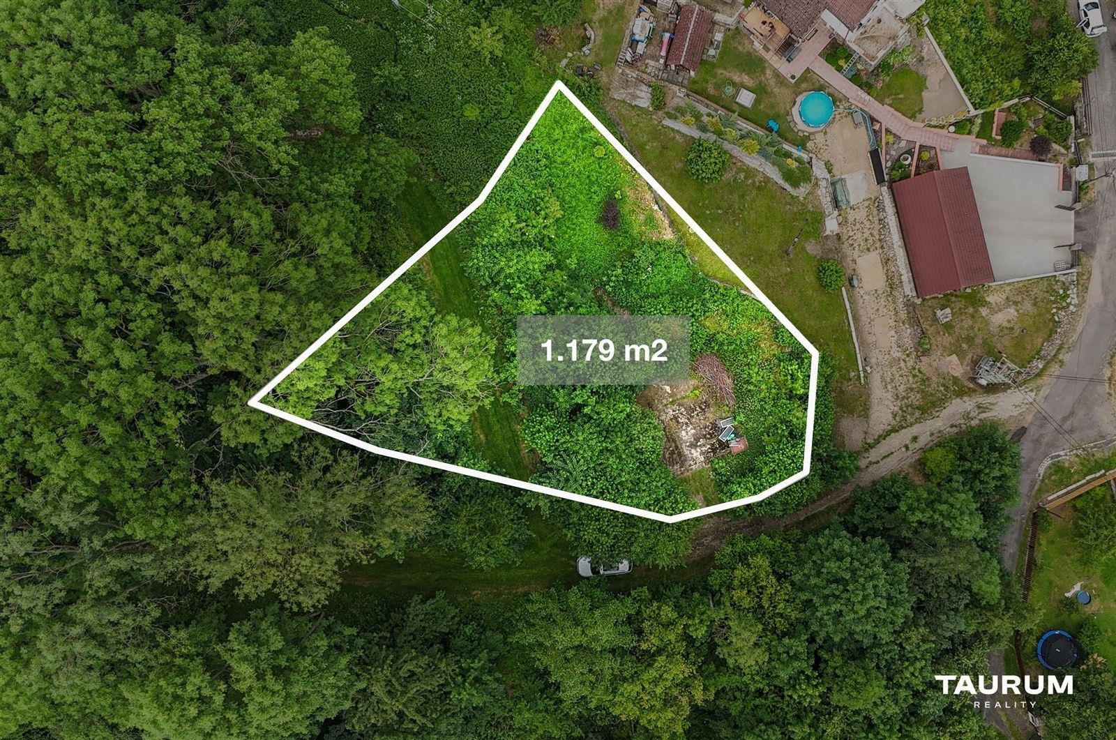 Pozemek pro bydlení, 1 179 m²