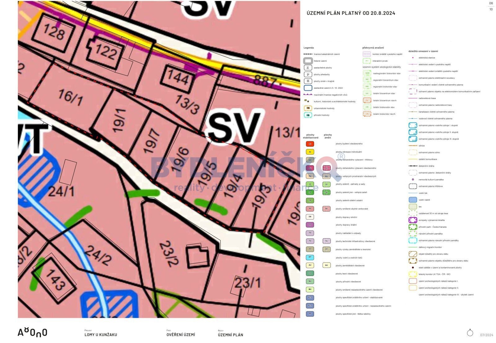 Pozemek pro bydlení · 934 m² · Člunek Lomy - 4