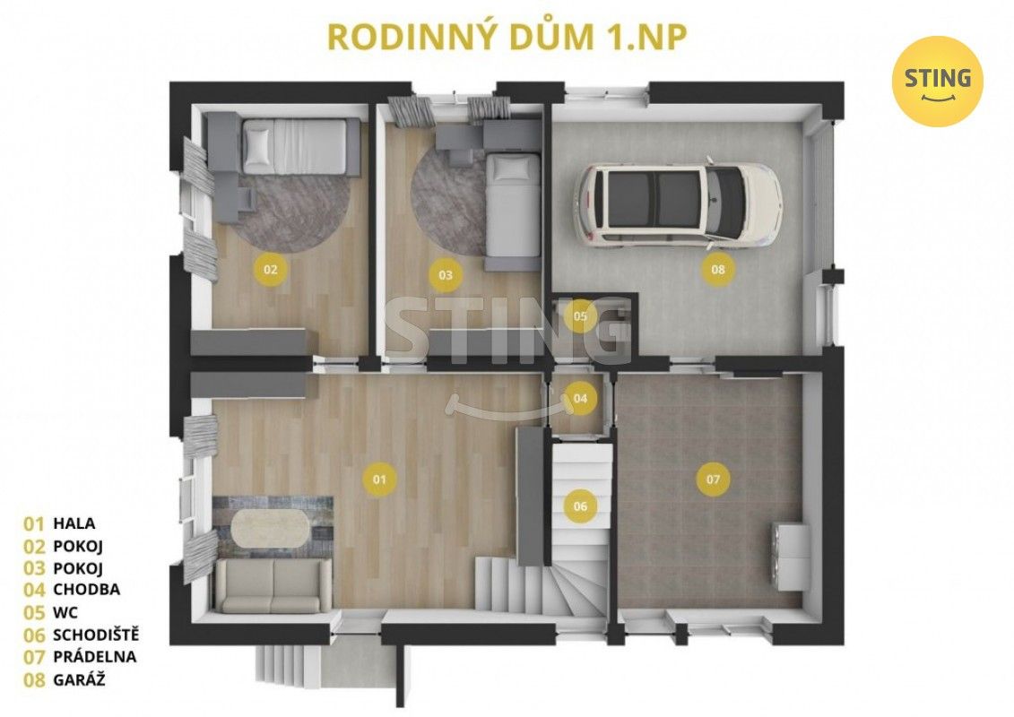 Prodej rodinný dům - Služovice, 213 m²