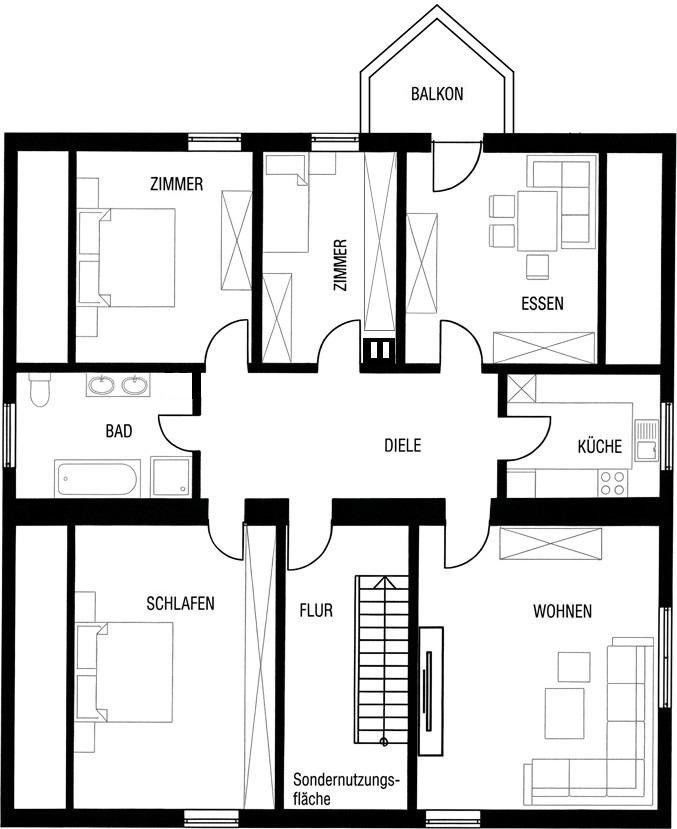 5+1, , Bavorsko, 109 m² - 1