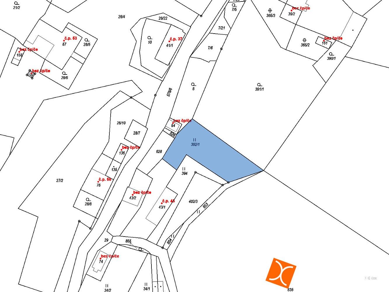 Pozemky pro bydlení, Vysočina, okres Chrudim, Pardubický kraj - 2