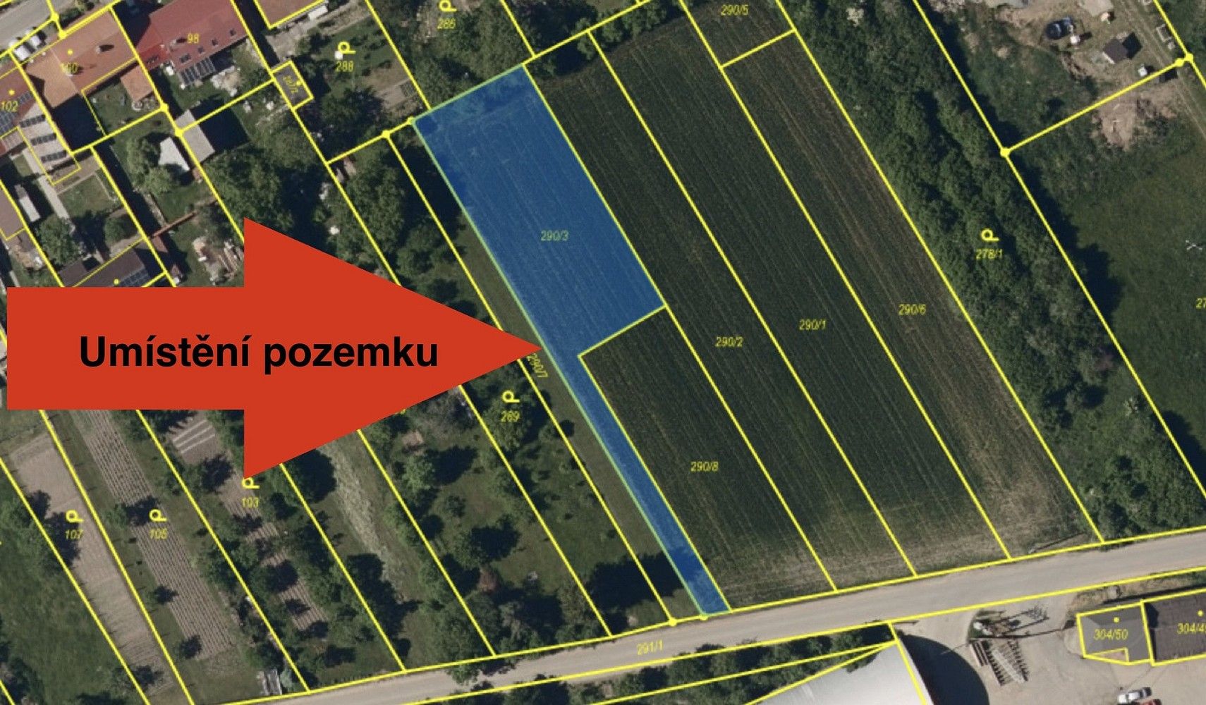 Pozemky pro bydlení, Kroměříž - Bílany - 1