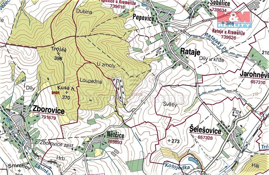 Prodej les - Zborovice, okres Kroměříž, Zlínský kraj - 5