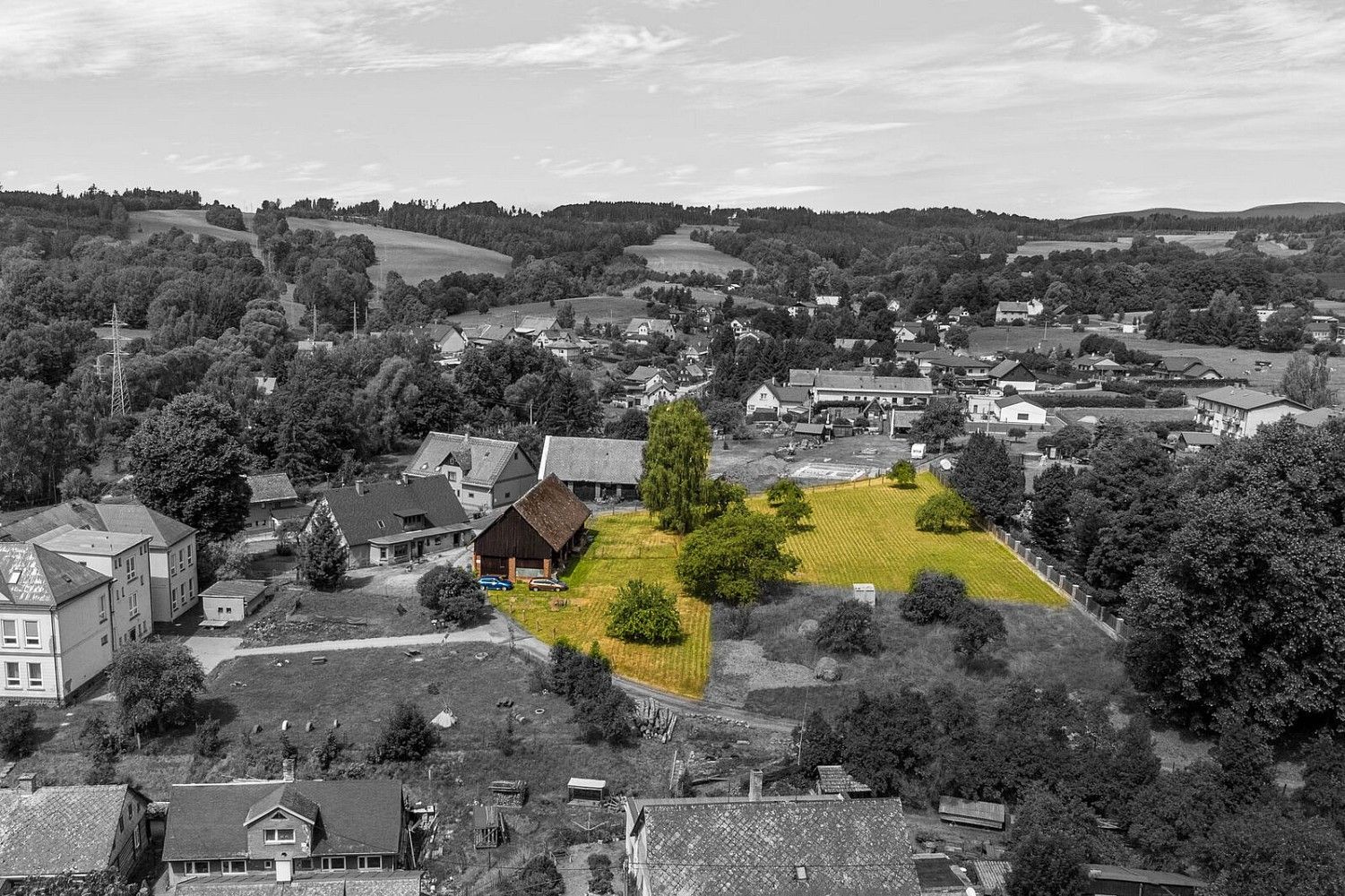 Pozemek pro bydlení, 3 743 m²