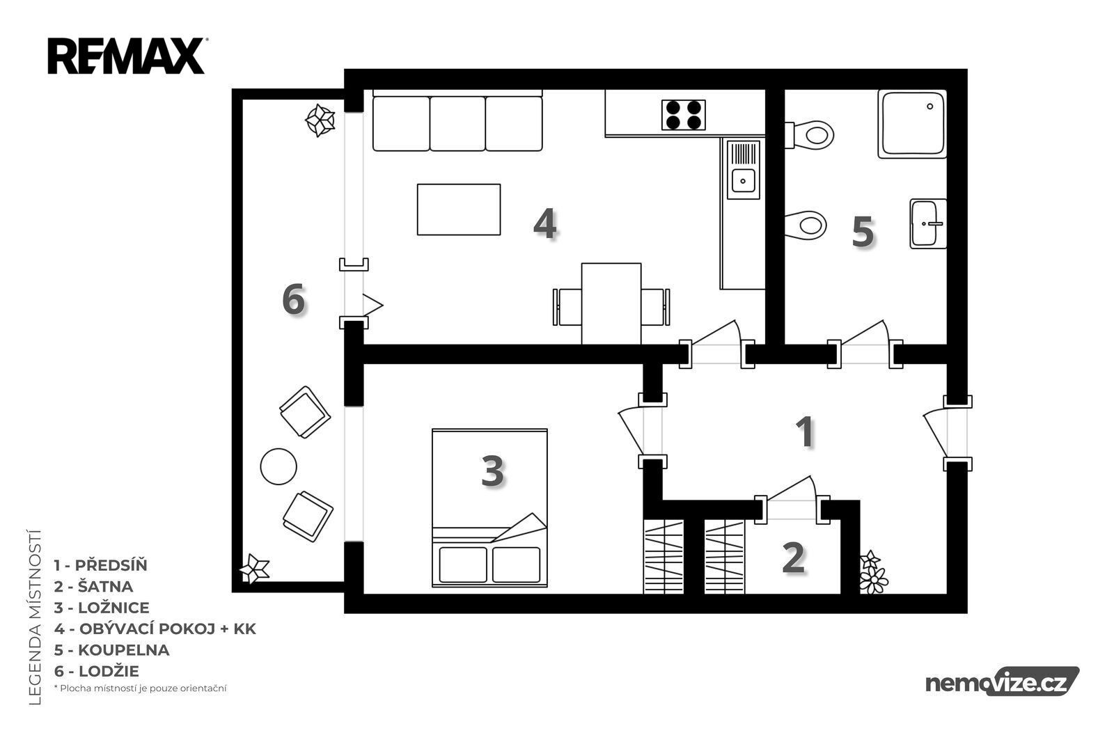 Prodej byt 2+kk - Svitákova 2818, Praha Stodůlky, 62 m² - 5