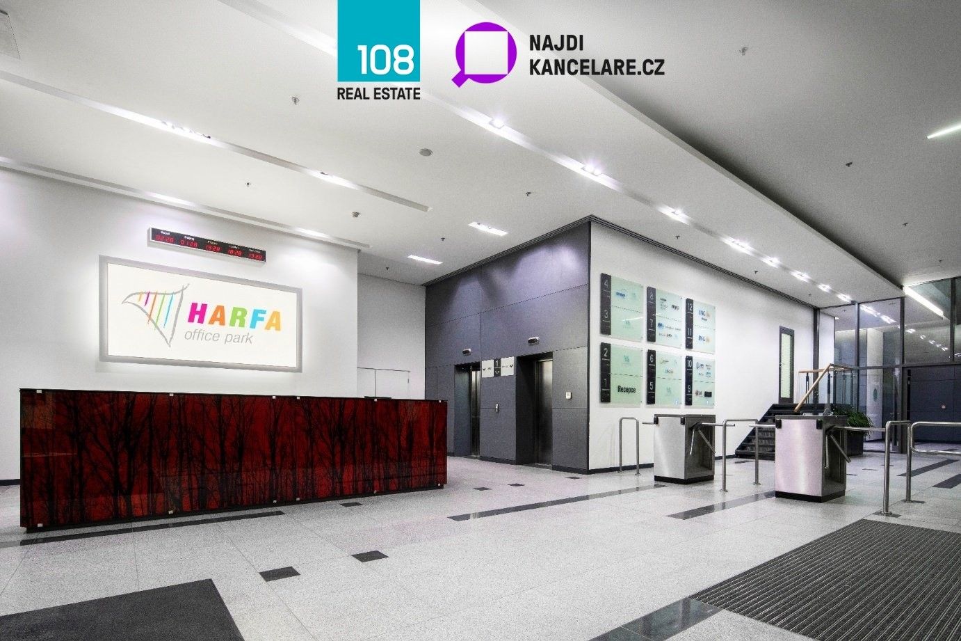 Pronájem kancelář - Českomoravská 2510, Praha, 293 m²