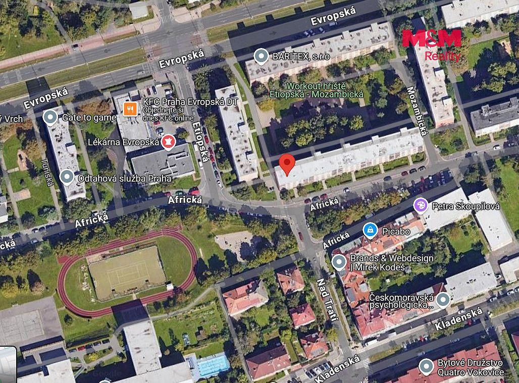 2+kk, Africká, Praha 6 - Vokovice, 54 m² - 2