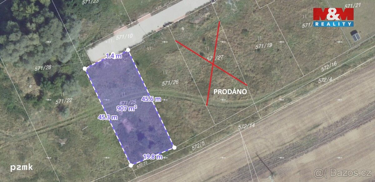 Prodej pozemek pro bydlení - Sadská, 289 12