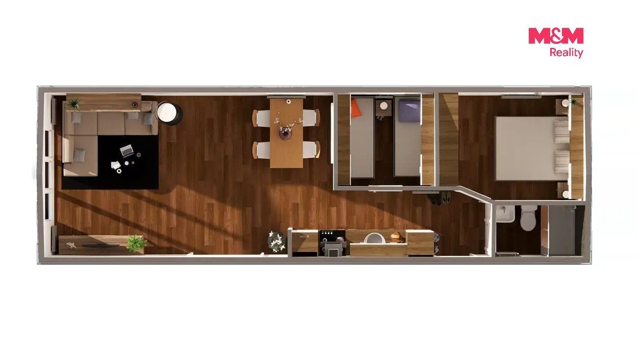 Nemovitost · 40 m² · 5. května, Horní Jelení - 3