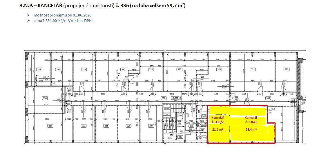 Kancelář · 60 m² · Zlín, Zlínský kraj - 3