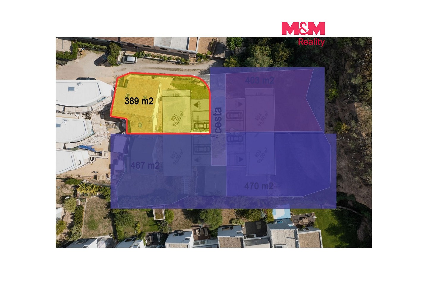 Pozemek pro bydlení, 389 m²