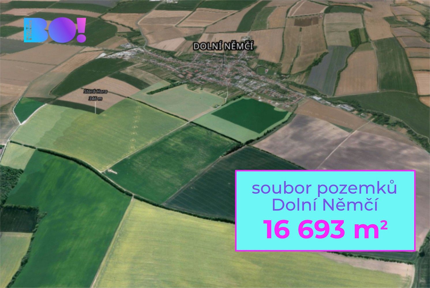 Zemědělské pozemky, Dolní Němčí, okres Uherské Hradiště, Zlínský kraj - 1