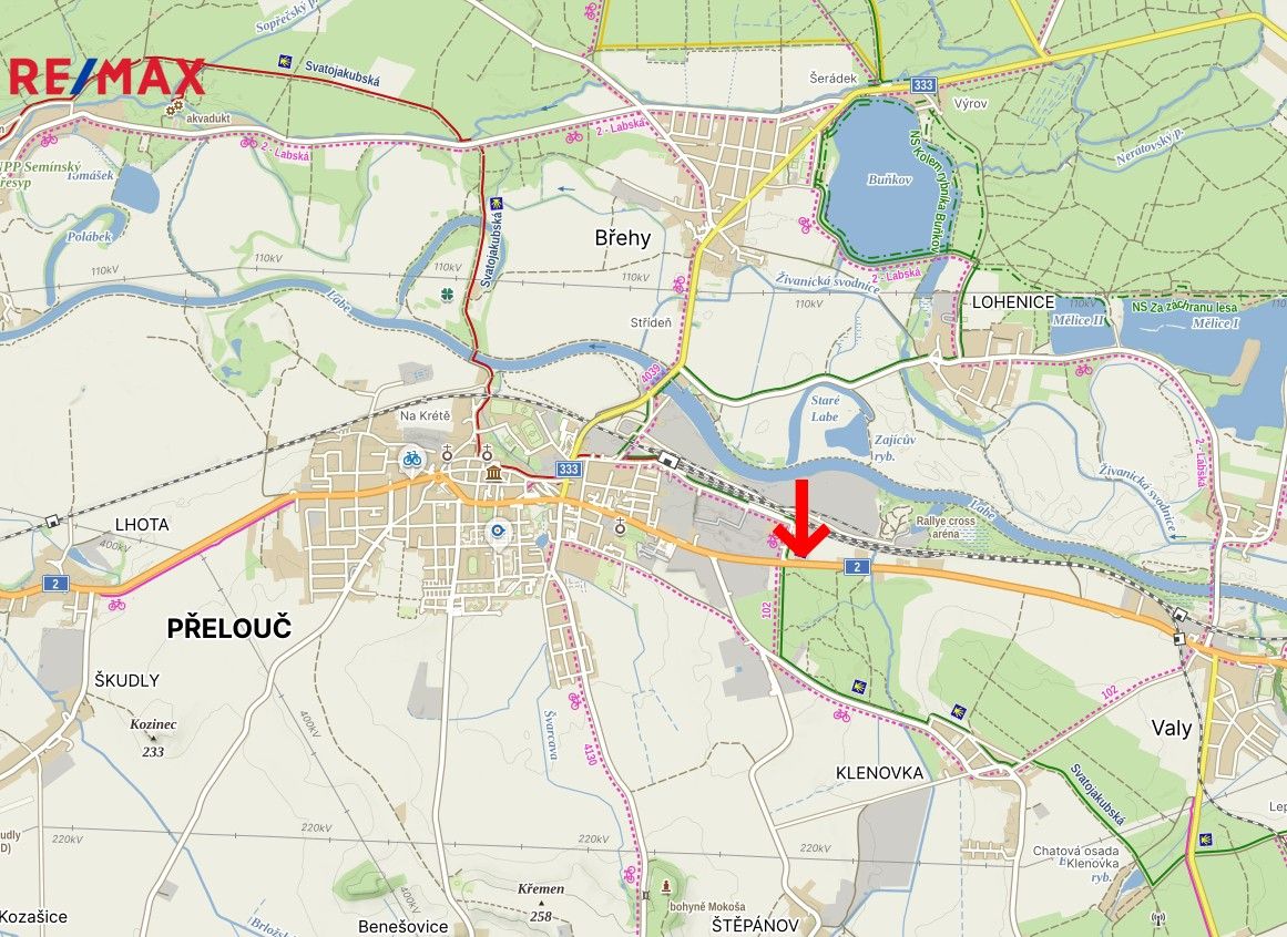 Pronájem komerční pozemek - Jaselská, Přelouč, 650 m²