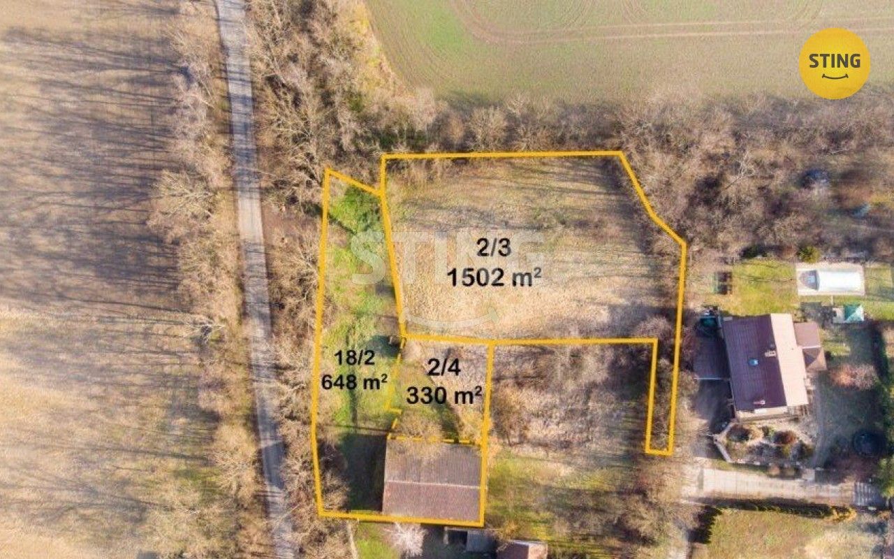 Prodej pozemek pro bydlení - Záboří, Kly, 2 480 m²