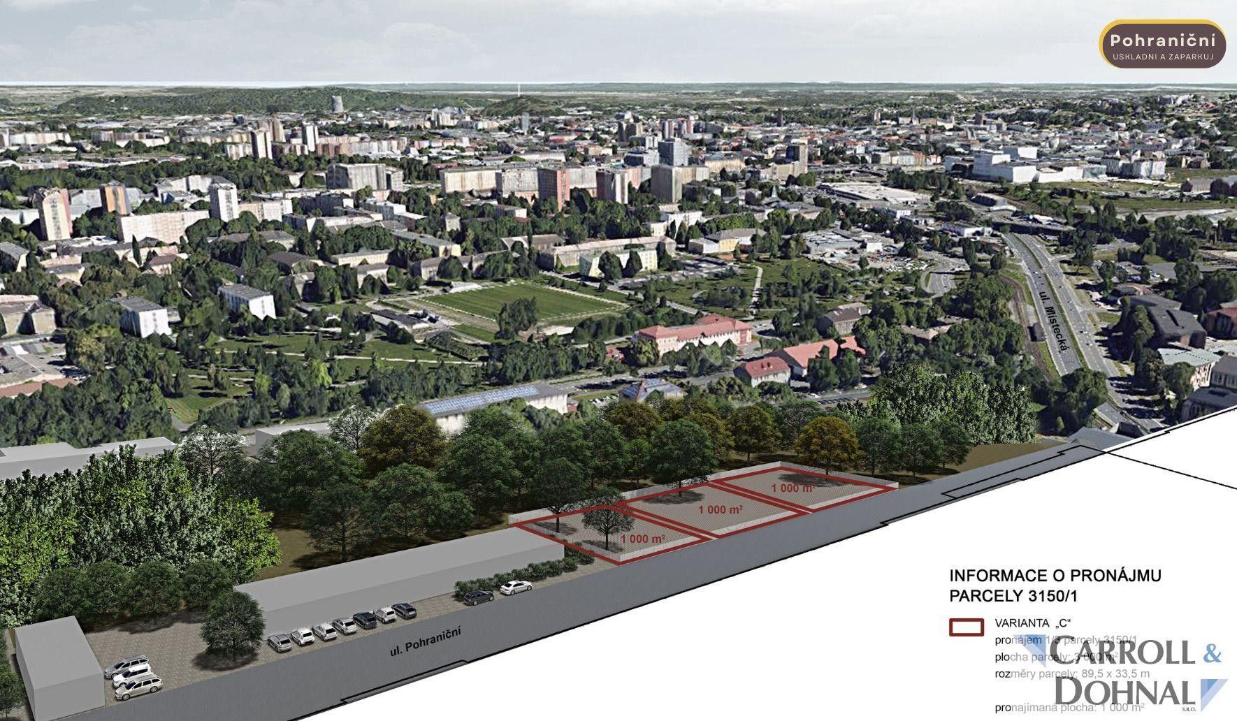 Komerční pozemky, Pohraniční, Ostrava, 1 000 m²