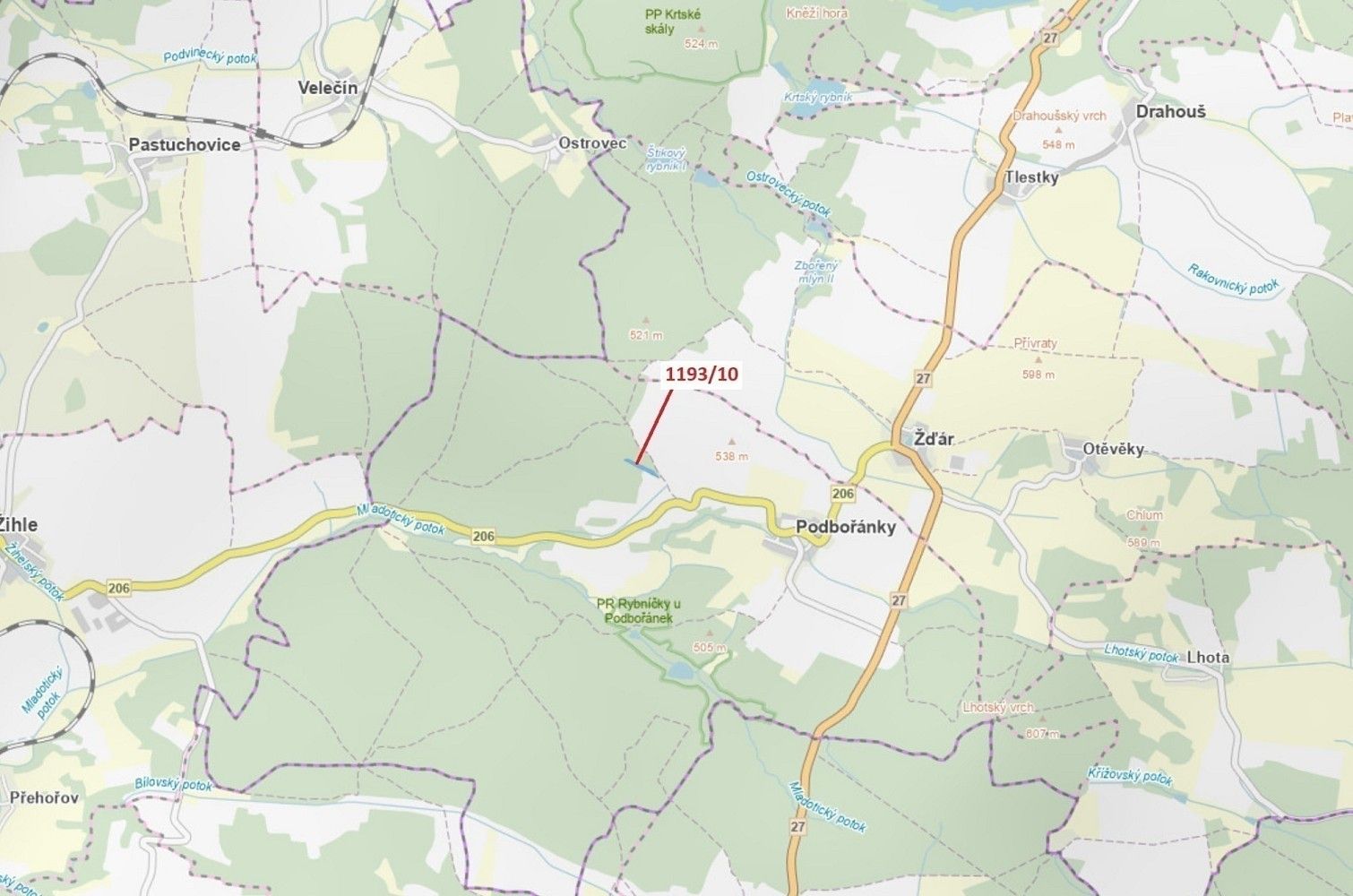 Lesy, Žďár, okres Rakovník, Středočeský kraj - 1