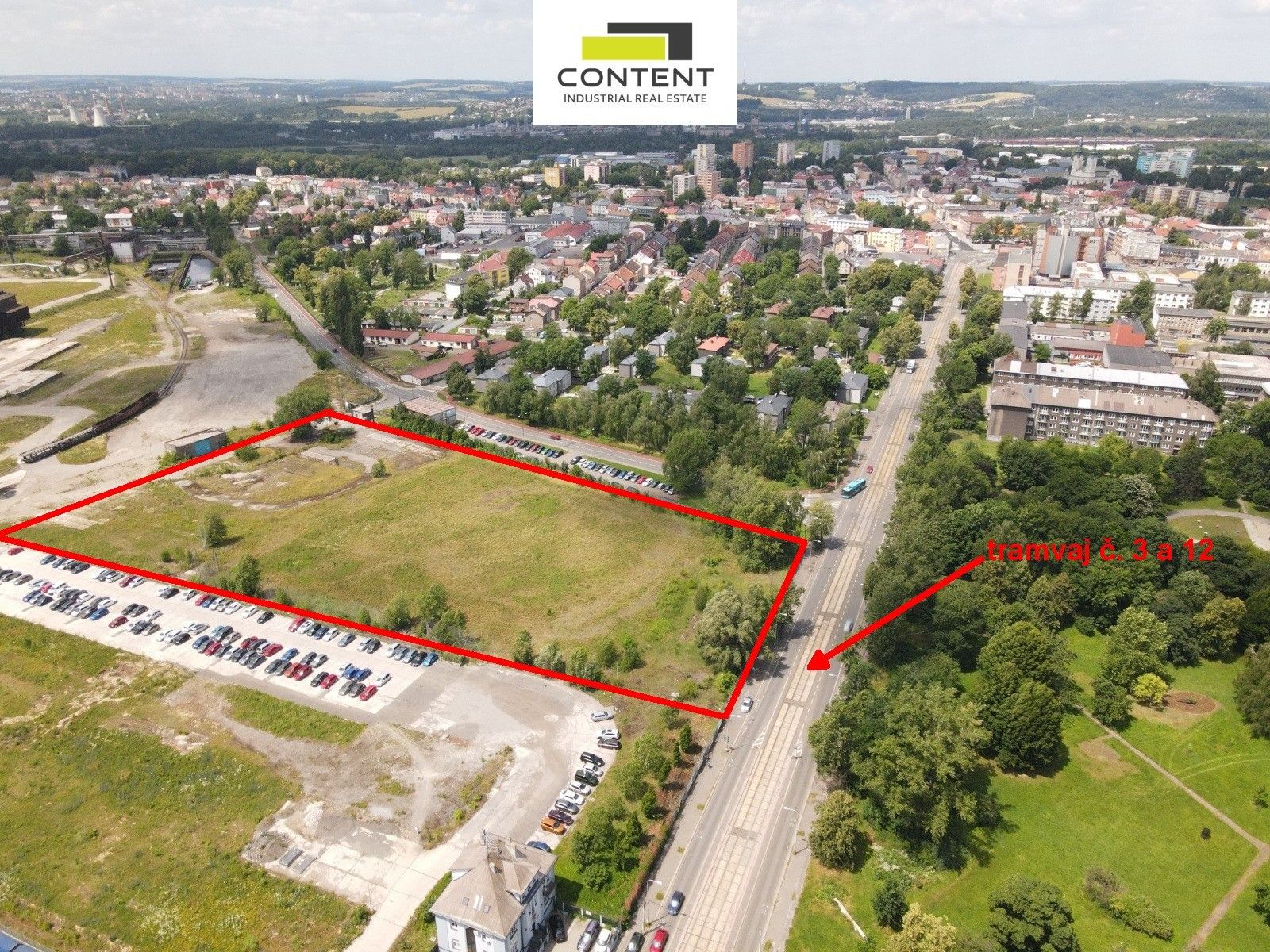 Komerční pozemek · 22 701 m² · 1. máje, Ostrava - 3