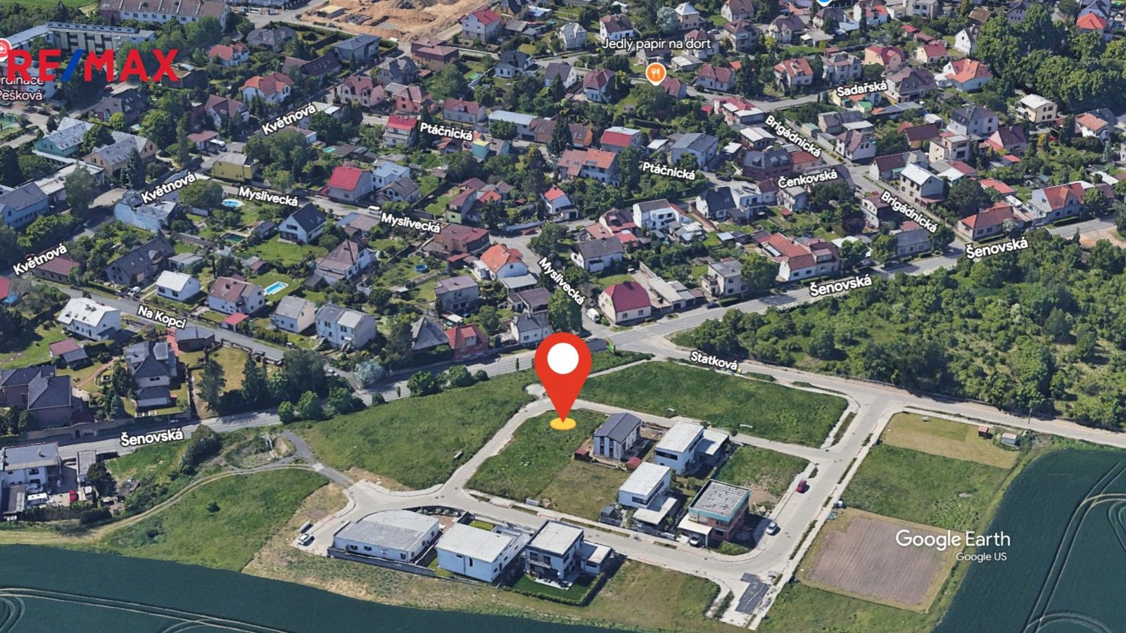 Prodej pozemek pro bydlení - Statková, Praha, 393 m²