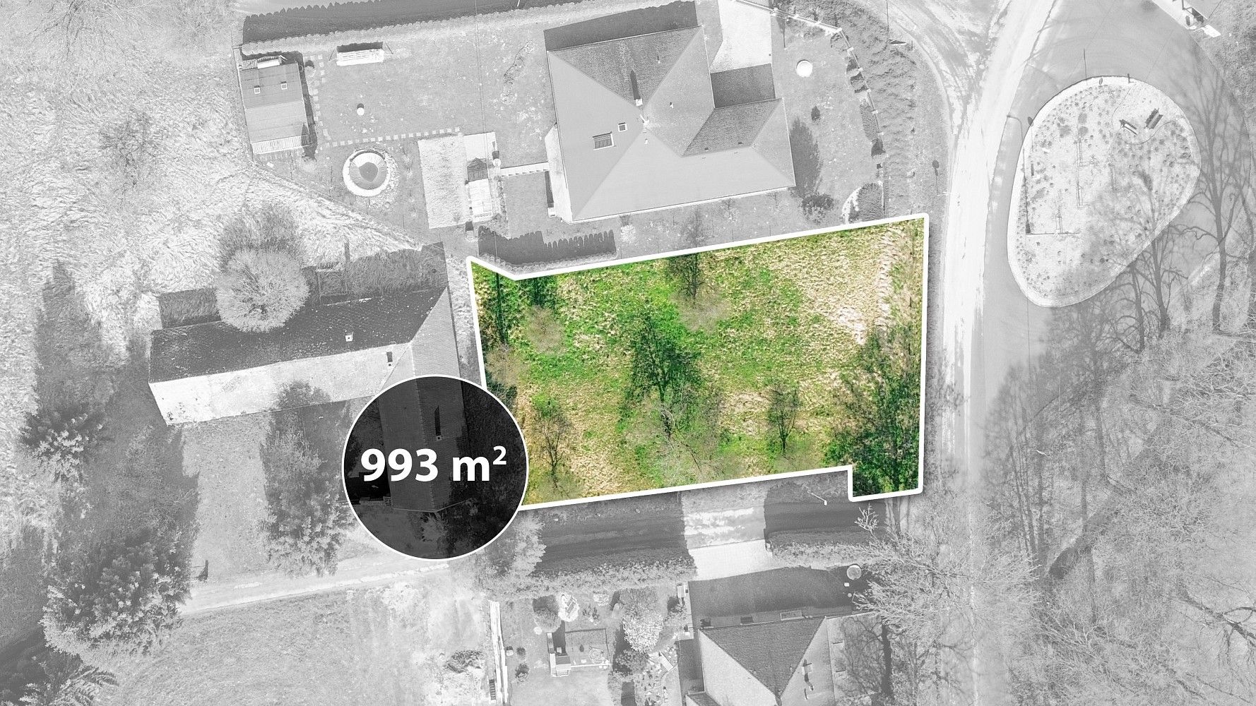 Pozemek pro bydlení, 993 m²