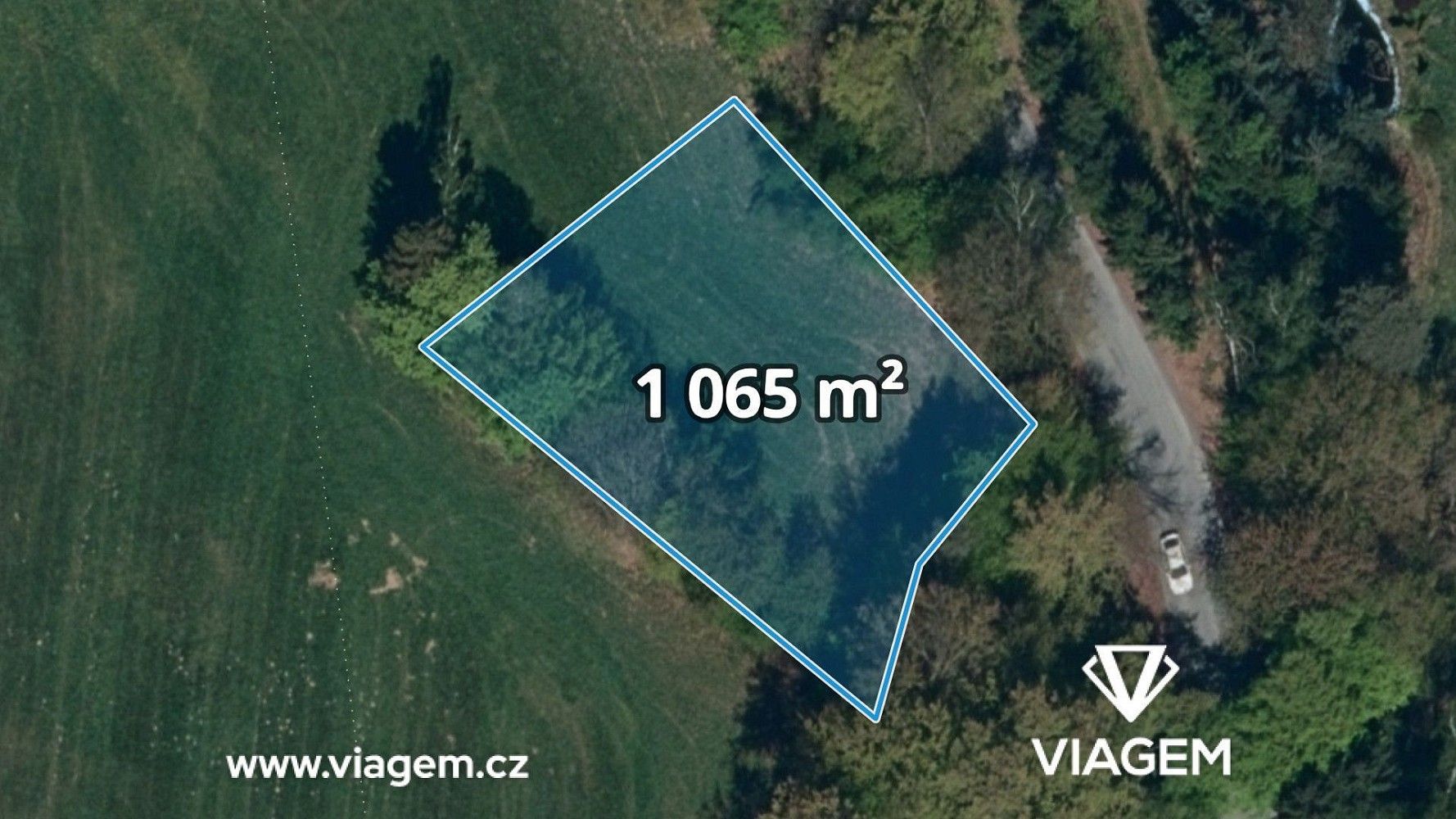 Zemědělský pozemek, 1 065 m²