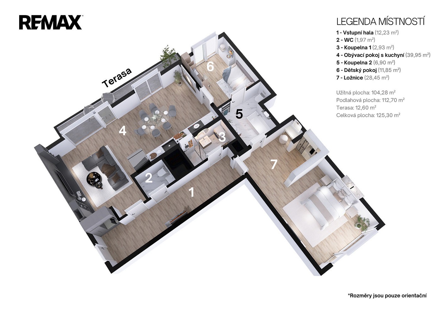 Byt 3+kk · 125 m² · Biskupcova, Praha 3 - Žižkov - 4