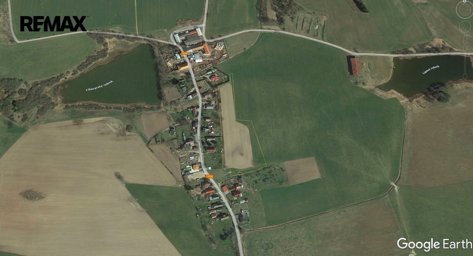 Pozemky pro bydlení, Tisová, 18 477 m² - 2