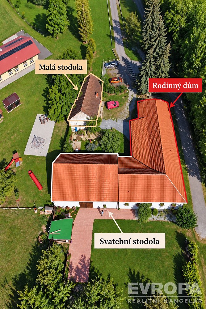 Prodej komerční - Borovy, okres Plzeň-jih, 500 m² - 1