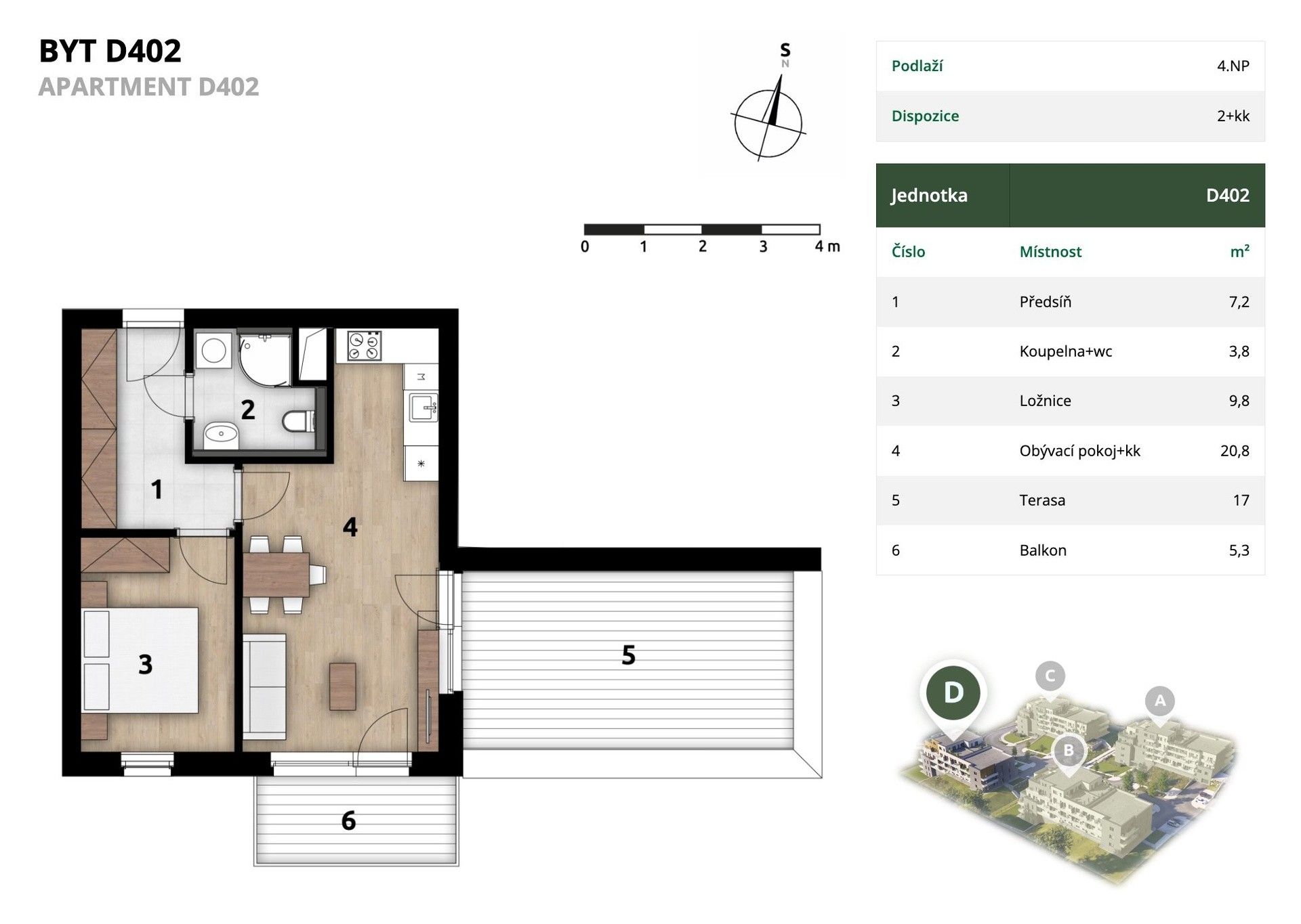 Prodej byt 2+kk - Praha, 44 m² - 5