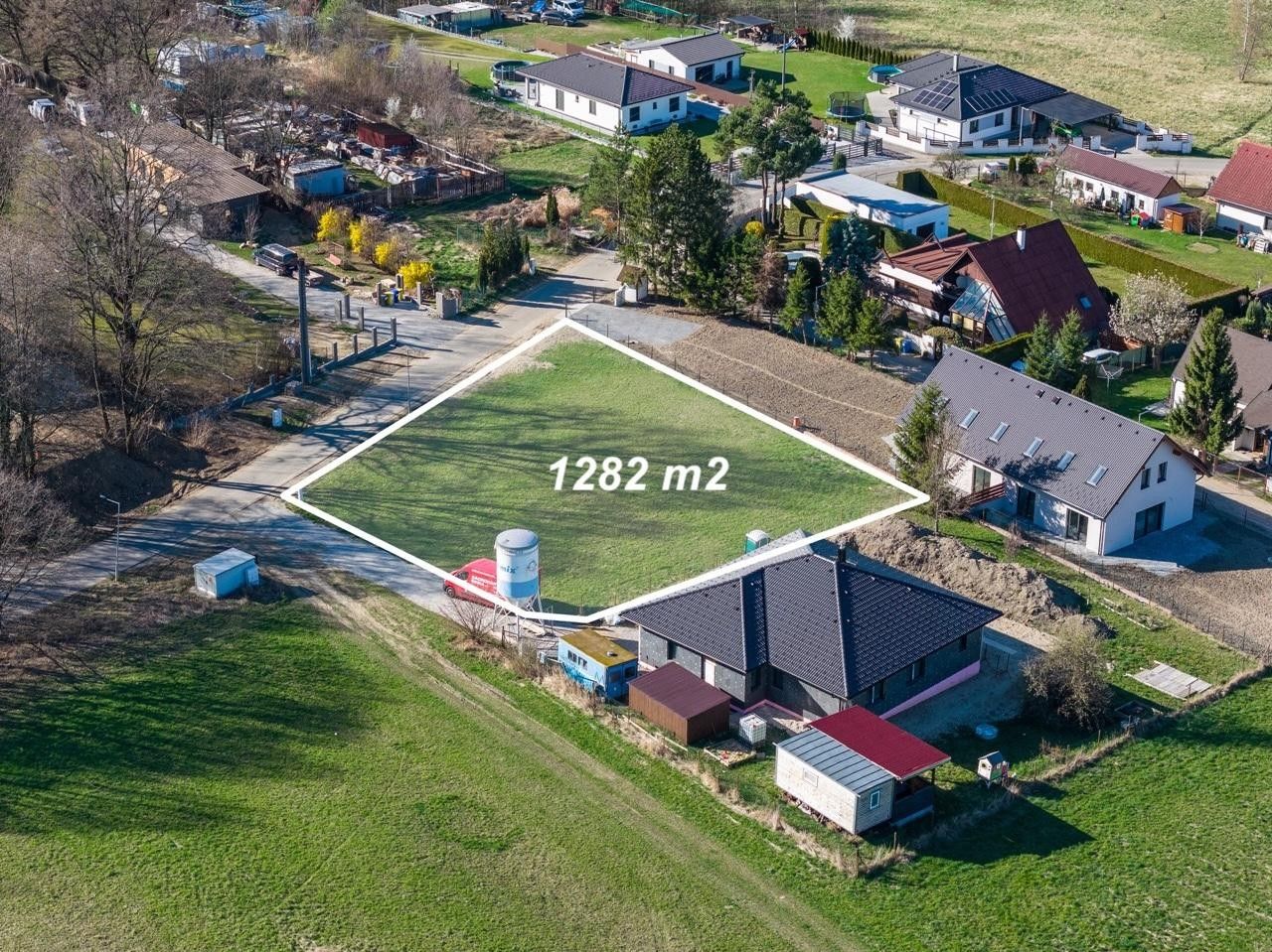 Pozemek pro bydlení, 1 282 m²