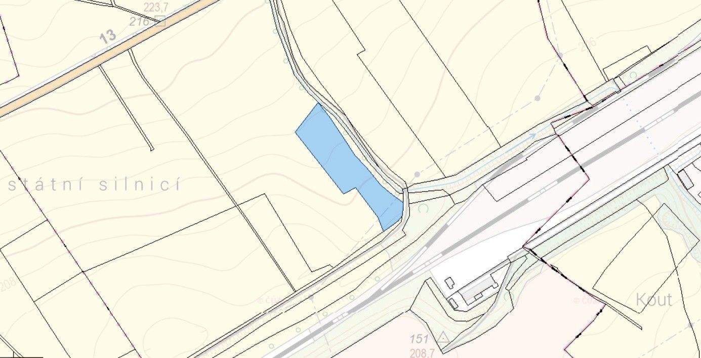 Zemědělské pozemky, Unčín, Krupka