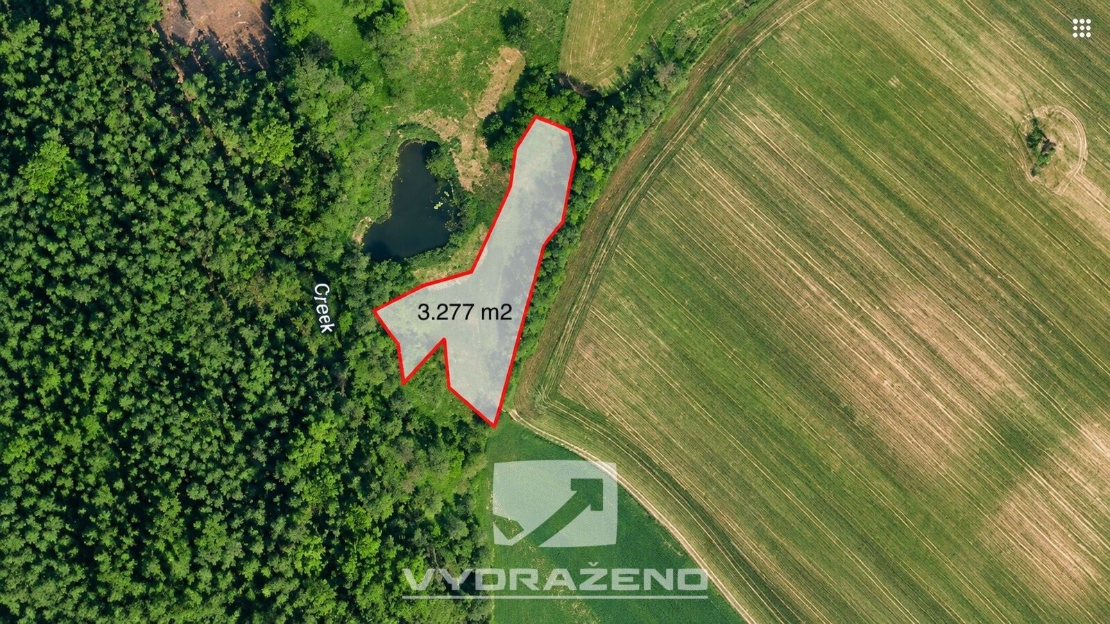 Zemědělské pozemky, Petrašovice, Bílá, 3 277 m² - 1