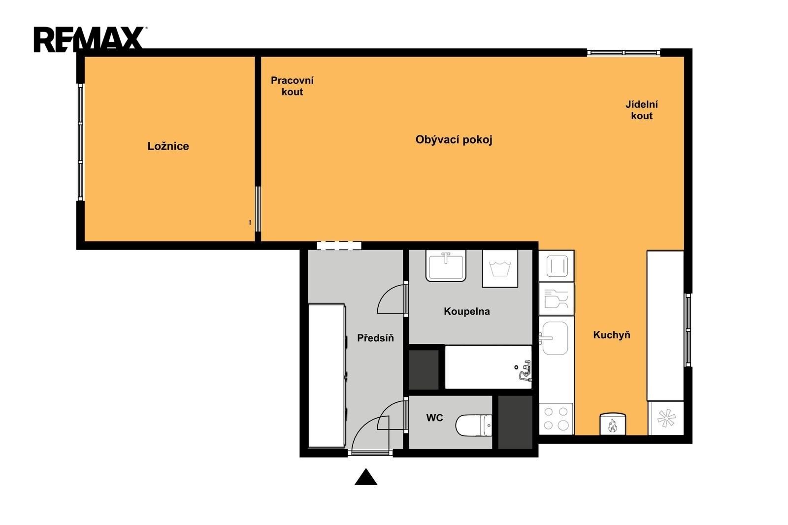 2+1, Na Magistrále 741, Kolín II, 50 m² - 2