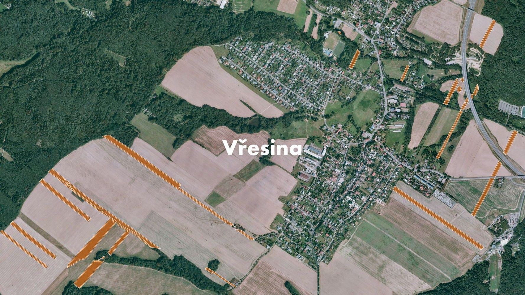 Zemědělské pozemky, Vřesina, okres Ostrava-město, Moravskoslezský kraj