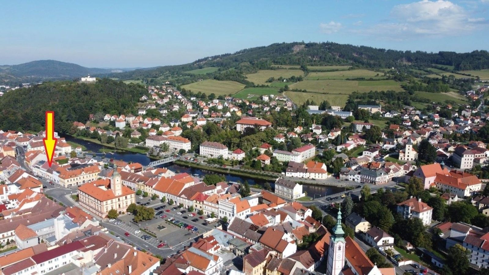 Obchodní prostory · 1 250 m² · náměstí Svobody 1, Sušice I - 4