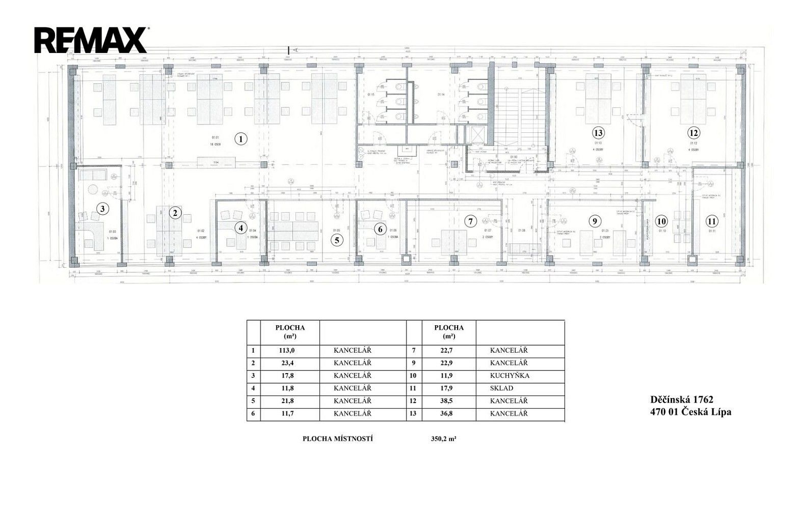 Kancelář · 350 m² · Děčínská, Česká Lípa - 4