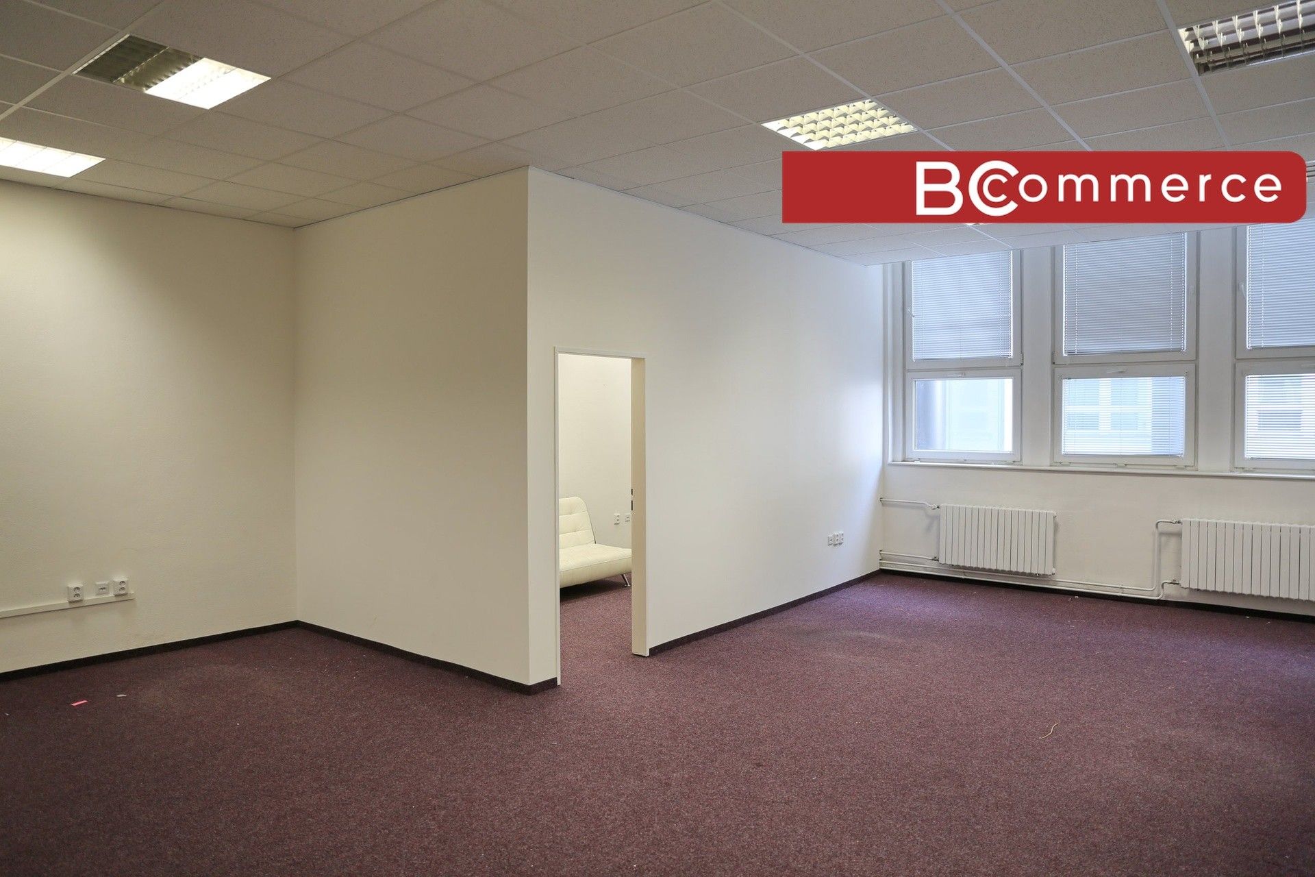 Pronájem kancelář - Ponava, Brno, 58 m²