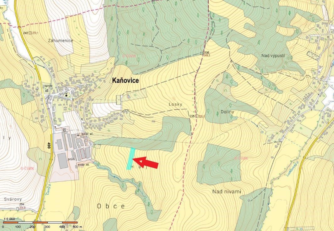 Prodej zemědělský pozemek - Biskupice u Luhačovic, 763 41, 4 234 m²