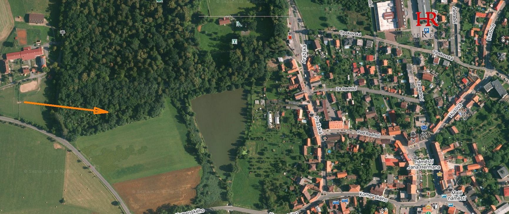 Pozemek · Neveklov, okres Benešov, Středočeský kraj - 4
