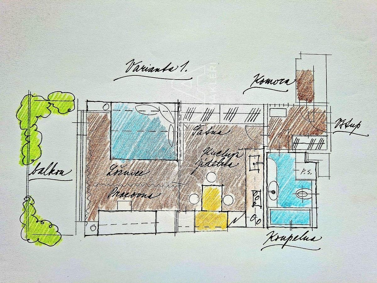 Byt 2+kk · 51 m² · Praha - Stodůlky, okres Praha 13, Hlavní město Praha - 3