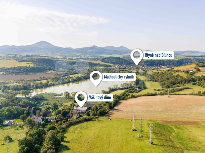 Prodej rodinný dům - Malhostice, Rtyně nad Bílinou, 395 m²