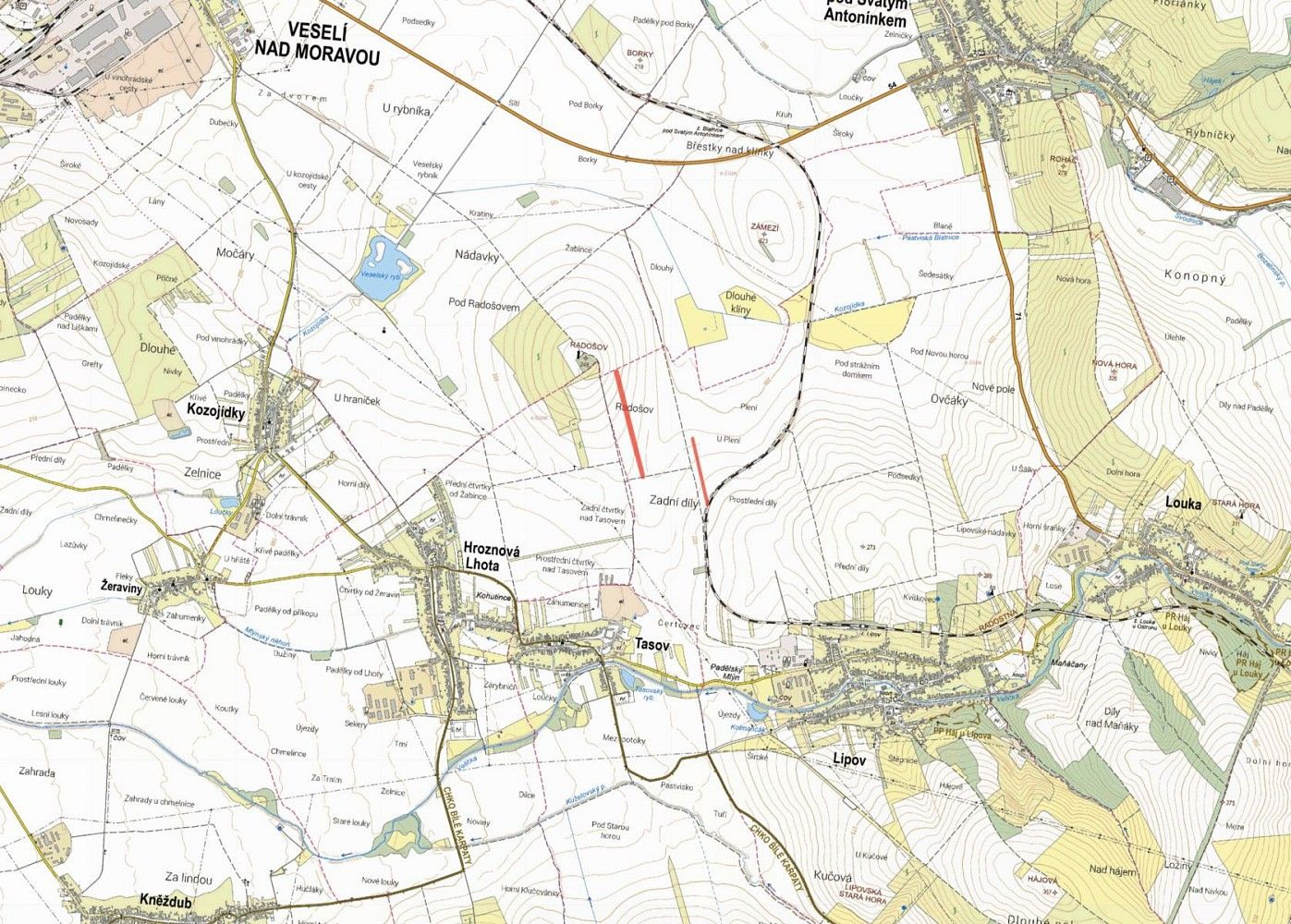 Zemědělské pozemky, Lipov, okres Hodonín, Jihomoravský kraj - 2