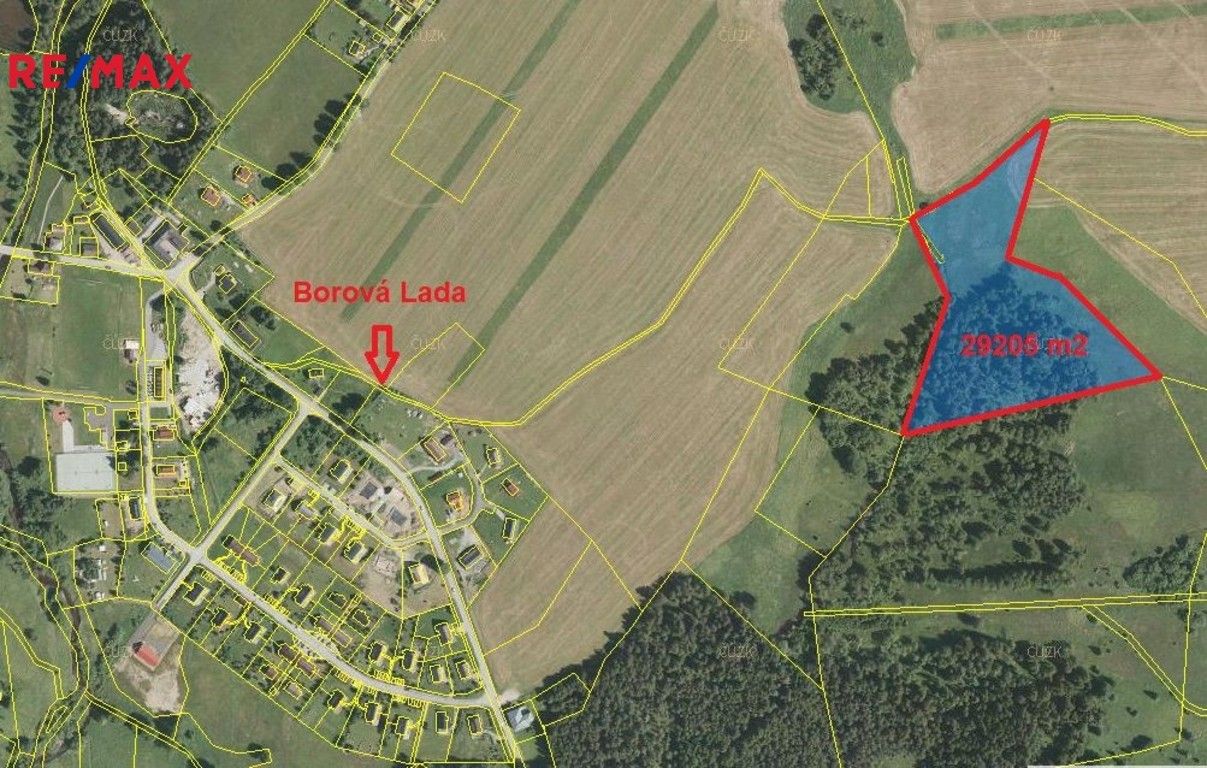 Lesy, Borová Lada, 29 m²
